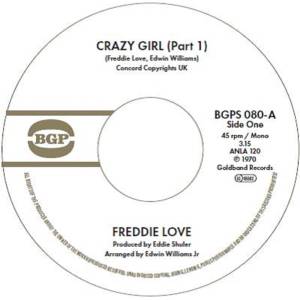 Freddie Love - Crazy Girl (LP) (0029667035279)