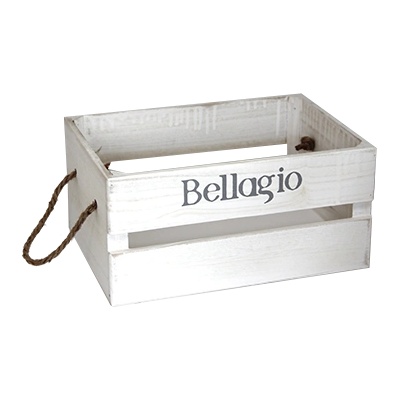 Horecano CN-Дървена касетка 36x25x17cm БЯЛА ZM18-4 (181155 -2) (01981417)