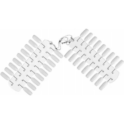 Starnails Vzorník na UV gel/ gel lak/ lak, NATURAL tvar squoval duální