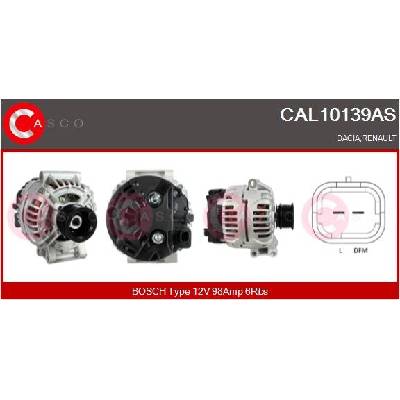 CASCO Alternátor CAL10139AS