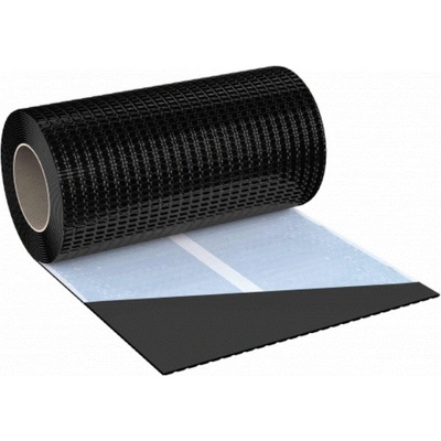 Eurovent Flex 4D Hliníkový komínový pás černý