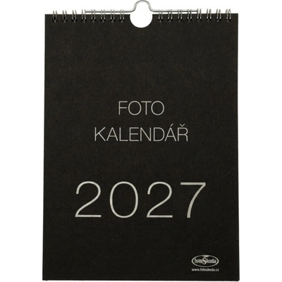 na vlastní foto NÁSTĚNNÝ MALÝ černý 2025