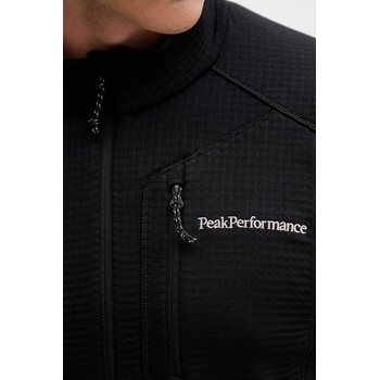 Peak Performance Спортен суичър Peak Performance Trail мъжки в черно с изчистен дизайн G79813 (G79813)