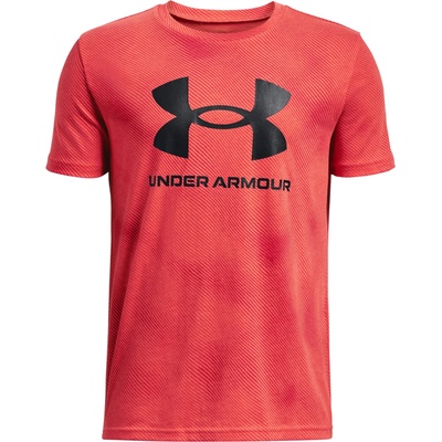 Under Armour Тениска Under Armour Under Armour UA Sportstyle Logo Printed Червен Velikost YSM