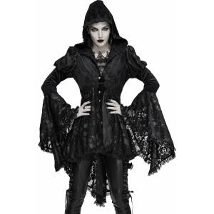 Devil fashion дамско палто DEVIL FASHION - Hollow Devotion готик - CT166