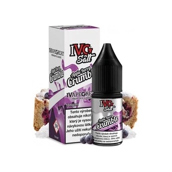 IVG E-Liquids Salt Apple Berry Crumble 10 ml 10 mg