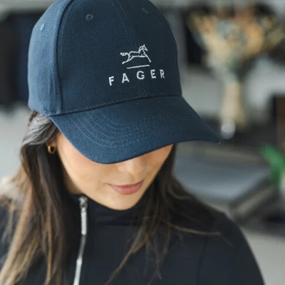 Fager Cap Classic Navy bavlnená s výšivkou
