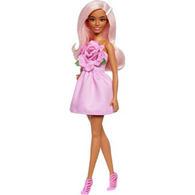 Mattel Barbie модел Розова рокля с панделка (HYT94)
