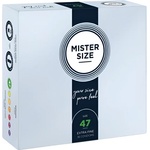 Mr. Size 36 бр. Тънки презервативи Mister Size 47 мм