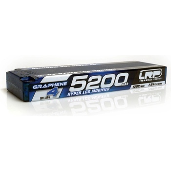 HV Hyper LCG Modified GRAPHENE-4 5200 mAh Hardcase Akku 7.6 V LiPo 120C/60C