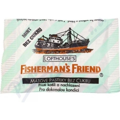 Fishermans friend cukríky dia eukalypt.25 g modré