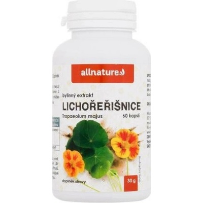Allnature Kapucínka 60 kapsúl