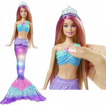 Barbie Blikajúci morská panna brunetka