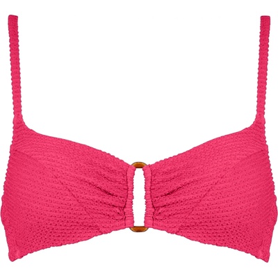 Watercult Дамско бикини горнище Watercult Women's Sustainable Solids Bikini Top 7460 Bikini top - Spicy Raspberry - размер 42 (150-1821-0324)
