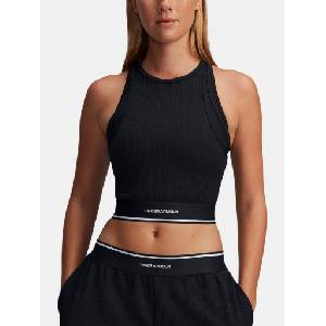 Under Armour Дамски блузон Under Armour UA Meridian Rib Branded Tank Under Armour | Cheren | ЖЕНИ | M