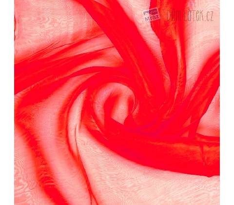 Organza červená
