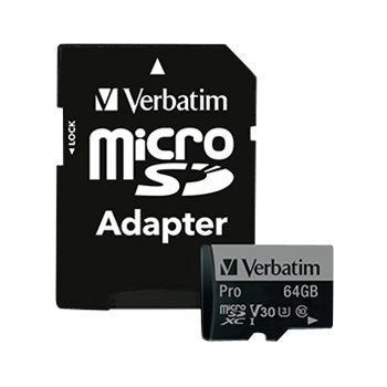 VERBATIM microSDXC UHS-I 64GB 47042