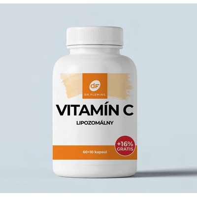 Dr.fleming Vitamín C lipozomálny +16% gratis 70 kapsúl