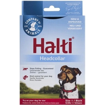 Ohlávka nylon Halti vel. 0 - trpasl. pudl jorkšír - The Company of Animals 79160