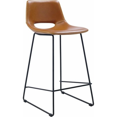 Kave Home Zahara 65 cm koňakovo hneda