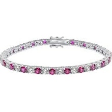 Diamonfire Strieborný náramok B5474