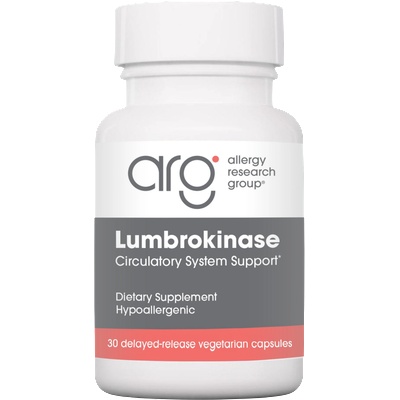 Allergy Research Group Lumbrokinase - 60 капсули