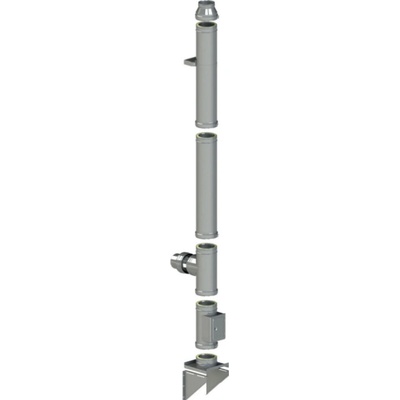 Covernit Euro Komín DW25 pro založení na konzolu 150 mm 3 m