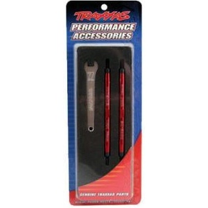 Traxxas регулируема мотовилка 112mm алуминиева червена (2)
