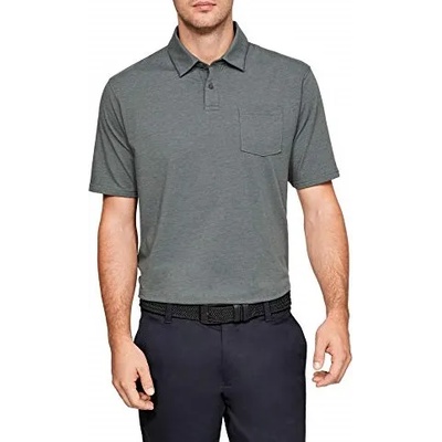 Under Armour Тениска Under Armour CC Scramble Polo-GRY Сребърно Velikost S