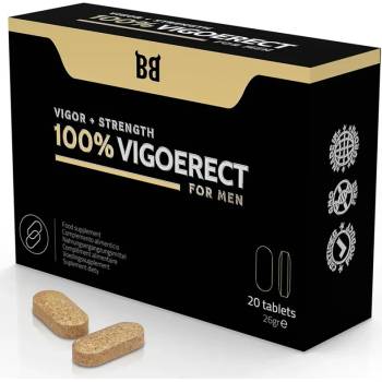 Blackbull By Spartan 100% Vigoerect Vigor + Strength For Men 20 Tablets