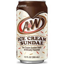 A&W Ice Cream Sundae 355 ml