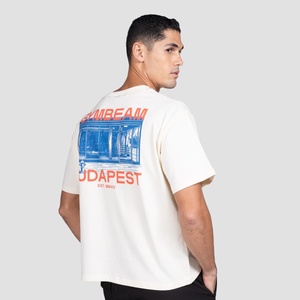 GymBeam Тениска Budapest Cream XL
