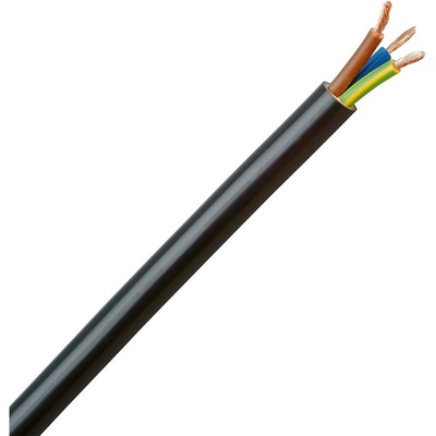 Kopp 153705007 jednožilový - lanko H05VV5-F 3 x 1.5 mm² černá 5 m