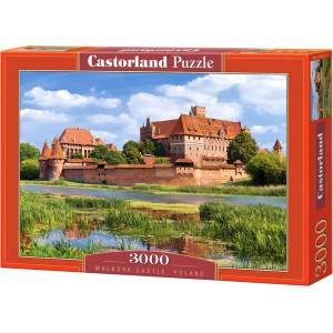 Castorland Пъзел Castorland от 3000 части - Замъка Малборк в Полша (C-300211-2)