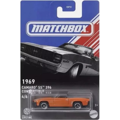 Matchbox 1969 Camaro SS 396 Convertible