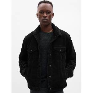 GAP Подплатено кадифено яке GAP GAP | Cheren | МЪЖЕ | XS