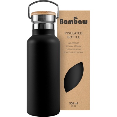 Bambaw Nerezová termoska 500 ml Jet Black