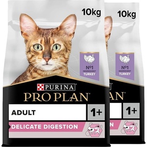 PRO PLAN PURINA PRO PLAN CAT DELICATE DIGESTION пуйка 2 x 10 кг