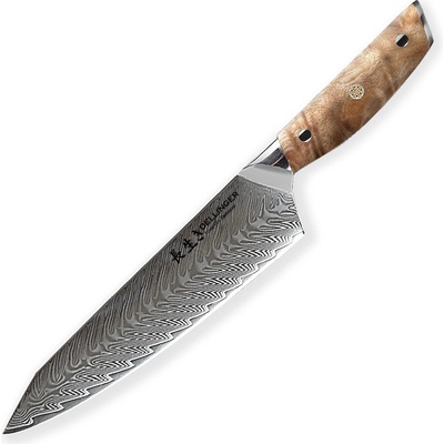 Dellinger Nůž Gyuto/Chef Kiritsuke 215 mm Longevity Damascus Edition – Zboží Dáma