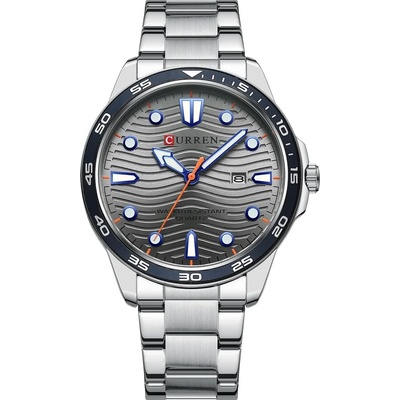 Curren Мъжки часовник Curren Arren, Неръждаема стомана, Сребрист / Сив (CURREN-8426-SILVER-GRAY)