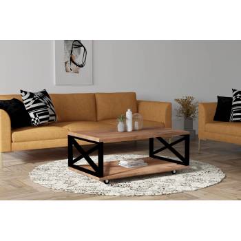 Image 1 of ASIR GROUP Масичка за кафе YUSO 42, 5x98 cм бор (AS0867)