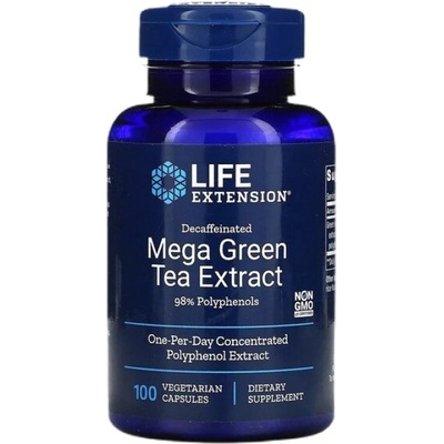 Life Extension Mega Green Tea Extract | Decaffeinated [100 капсули]