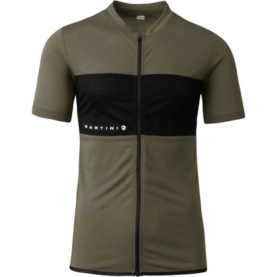 Martini Martini Flowtrail Zip Shirt M moss/black pánský