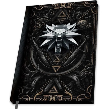 ABYstyle Тефтер ABYstyle Games: The Witcher - Wolf School, формат A5 (ABYNOT127)