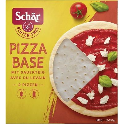 SCHÄR Pizza base bezgluténové 2x150 g