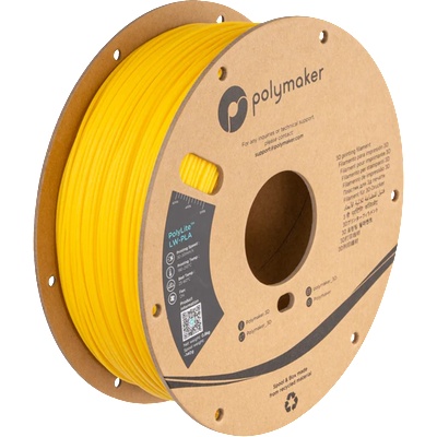 Polymaker PolyLite LW-PLA Bright Yellow - 1, 75 mm / 800 g (PA08009)