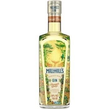 Millhill´s Pineapple Breezes Gin 38% 0,7 l (čistá fľaša)