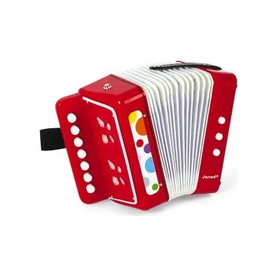 Janod - Детски акордеон - Конфети (J07620)