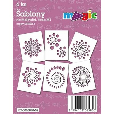 Primo Magic Papírové šablony sada M1 SPIRÁLY