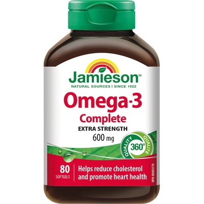 Jamieson Omega-3 Complete 80 kapslí